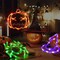 3 Pack Halloween Window Lights with Suction Cup (Pumpkin, Spider, Witch Hat)
